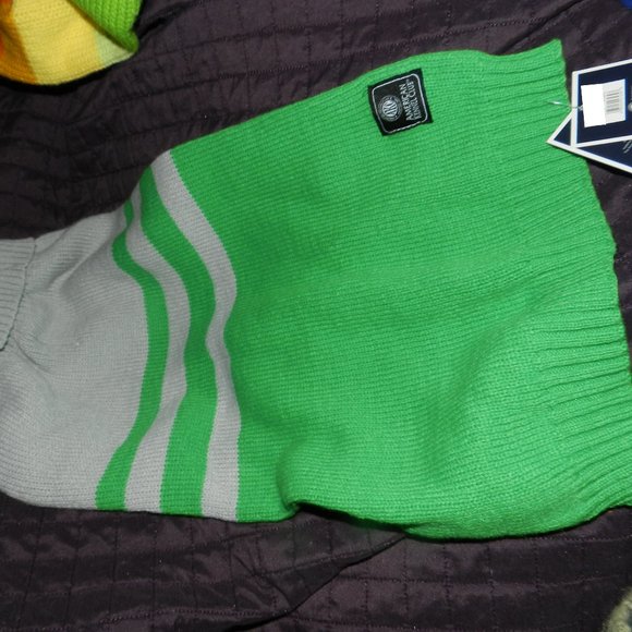 Dogs Sweater Green/Grey Lightweight warm cosy sweater American Kennel Club L New - Picture 7 of 10